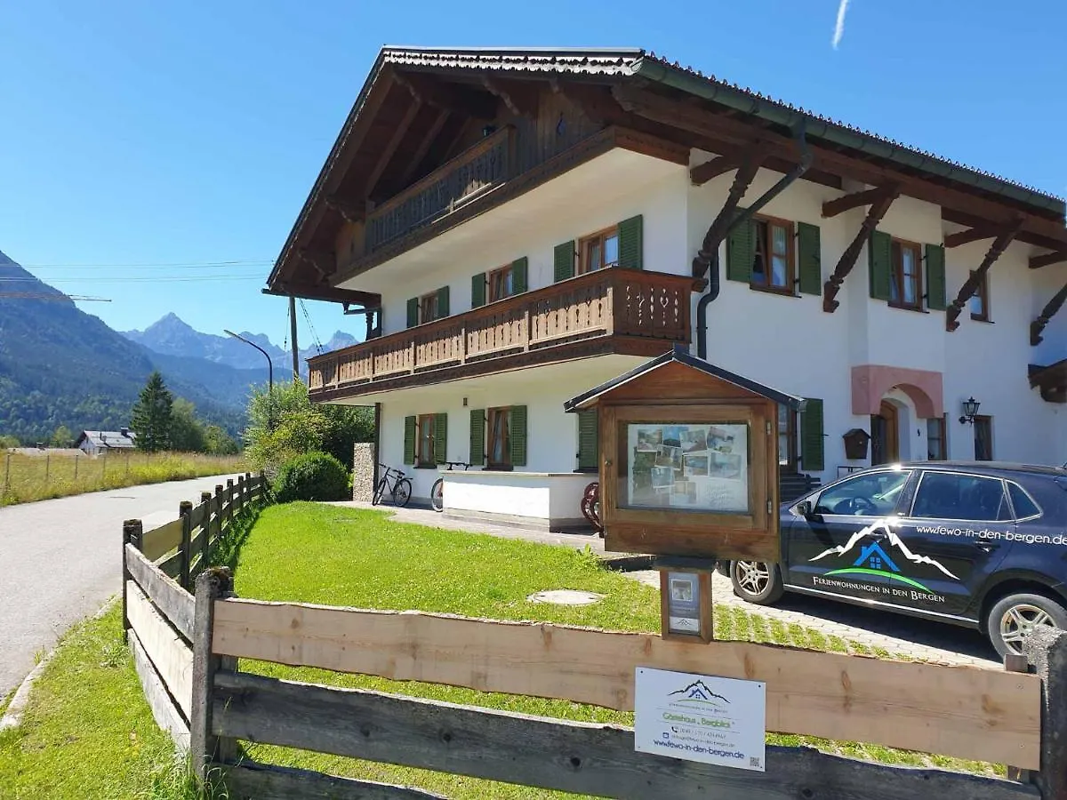 Gaestehaus Bergblick Wallgau Apartment